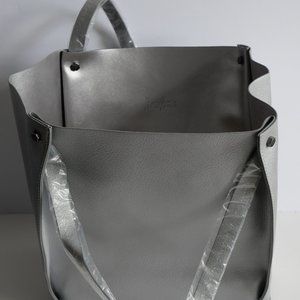 Neiman Marcus Silver Tote Bag